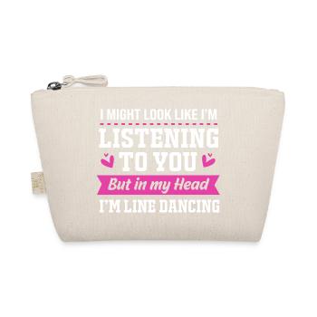 Line Dance - Organic Pouch - nature - Front