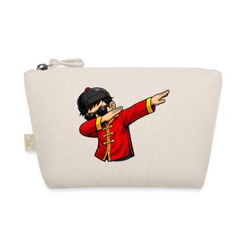 Dabbing Chinese - Bio-Täschchen - Natur - Vorne
