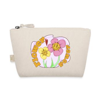 Flower Power  - Bio-Täschchen - Natur - Vorne