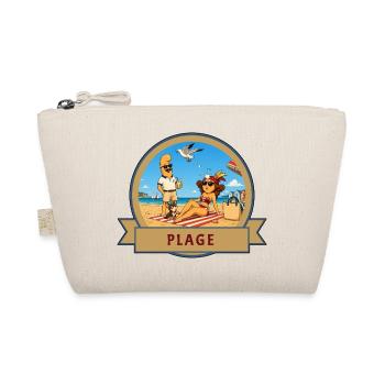 Kek & Ina à la plage - Trousse biologique - nature - Devant