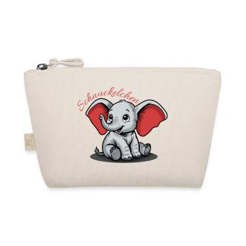 Éléphant mignon - Trousse biologique - nature - Devant