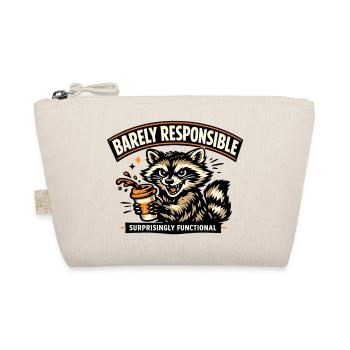 Barely Responsible Raccoon Coffee - Organic Pouch - nature - Front