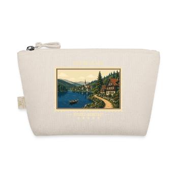 Deutschland Titisee-Neustadt Vintage Reisemarke - Bio-Täschchen - Natur - Vorne
