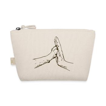hand-pfote - Bio-Täschchen - Natur - Vorne
