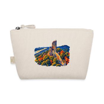 Drachenfels Expressionistisch - Bio-Täschchen - Natur - Vorne