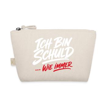 Ich Bin Schuld Wie Immer Sarkasmus Spruch - Bio-Täschchen - Natur - Vorne
