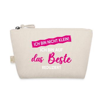 Nicht Klein Beste Reduziert Lustiger Spruch Frau - Bio-Täschchen - Natur - Vorne