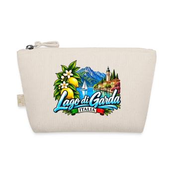 Lago di Garda – Italien, See & Dolce Vita - Bio-Täschchen - Natur - Vorne