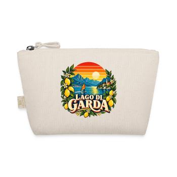 Lago di Garda Retro - Bio-Täschchen - Natur - Vorne