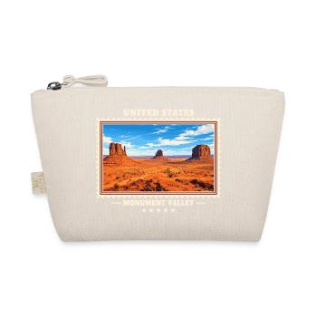 Vereinigte Staaten Monument Valley Vintage Reisema - Bio-Täschchen - Natur - Vorne