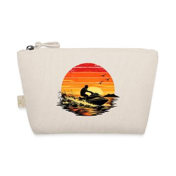 Sunset Jet Ski Escape - Bio-Täschchen - Natur - Vorne