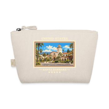 Vereinigte Staaten Santa Barbara Vintage Marke - Bio-Täschchen - Natur - Vorne