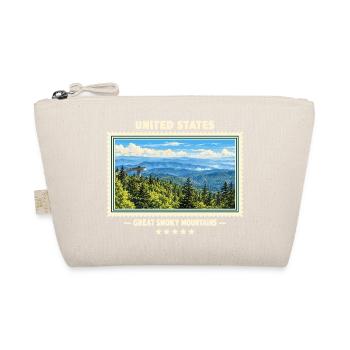 Vereinigte Staaten Great Smoky Mountains Vintage - Bio-Täschchen - Natur - Vorne