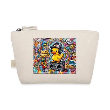 Duck Beats Graffiti DJ - Bio-Täschchen - Natur - Vorne