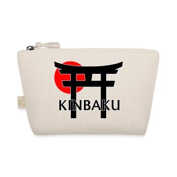 Kinbaku unter Torii und roter Sonne (schwarz) - Bio-Täschchen - Natur - Vorne