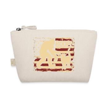 American Flag Bigfoot Yeti Boop The Snoot Cat Humo - Bio-Täschchen - Natur - Vorne