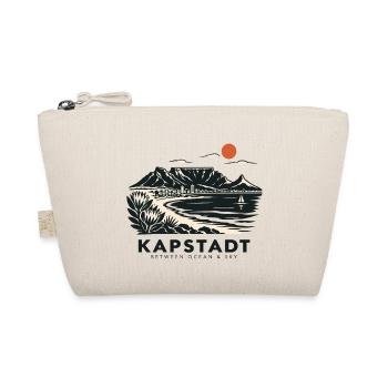Kapstadt Küstenblick Linienstil - Bio-Täschchen - Natur - Vorne