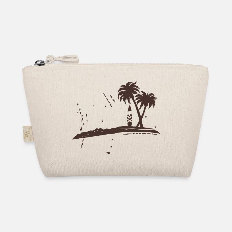 SURF SKULL Organic Pouch