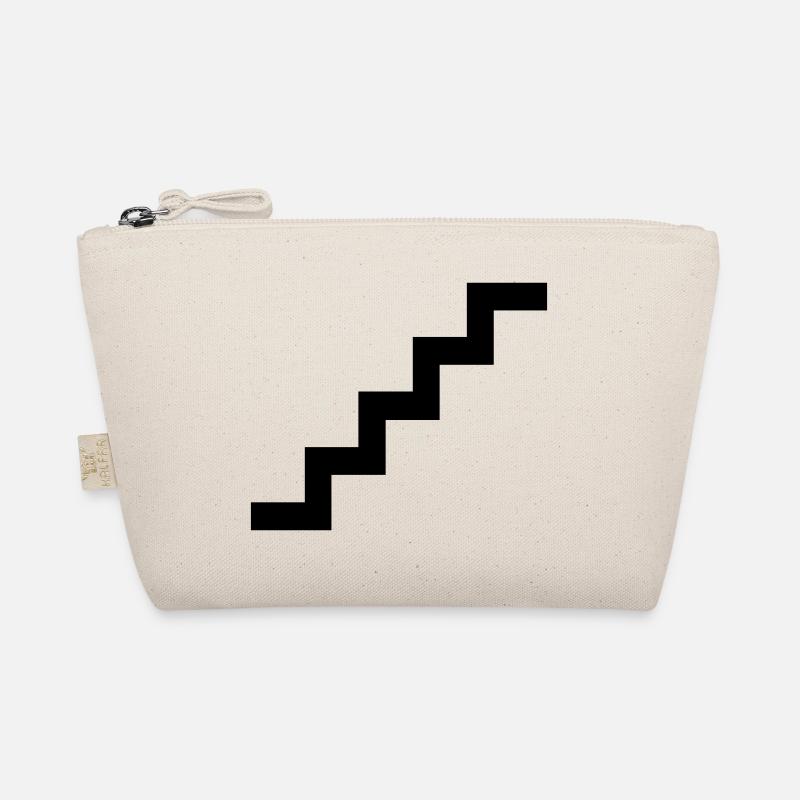Black stairs Organic Pouch