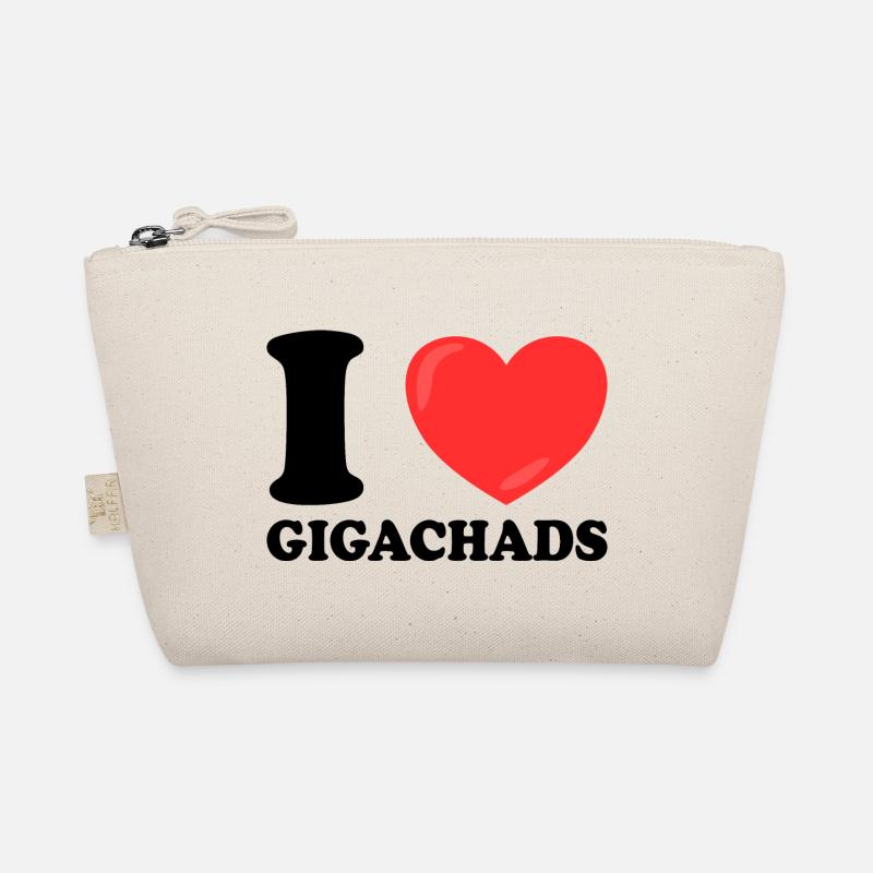 Ich liebe Les Gigachads Meme Funny Bio-Täschchen
