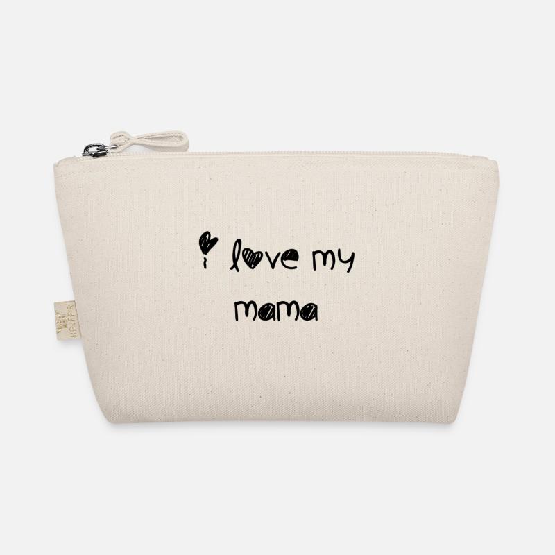 i love my mama - Bio-Täschchen - Natur