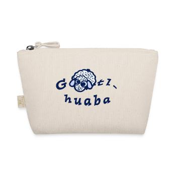 G Schaf tlhuaba blauweiß - Bio-Täschchen - Natur - Vorne