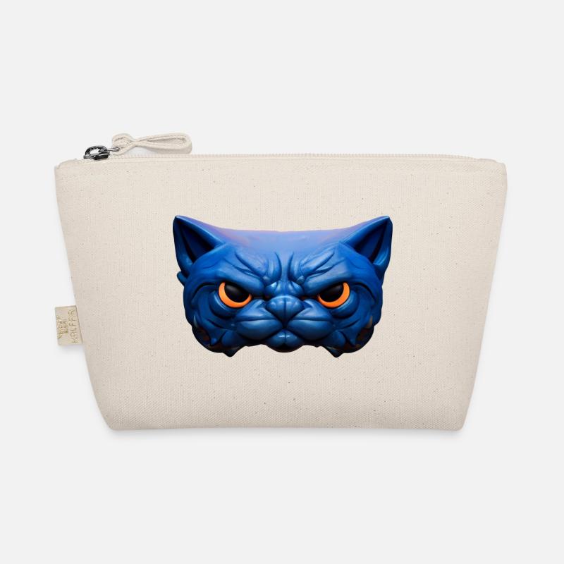 Wütende Katze Bio-Täschchen