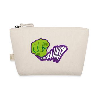 I am Zombie! I want Brains! - Organic Pouch - nature - Front