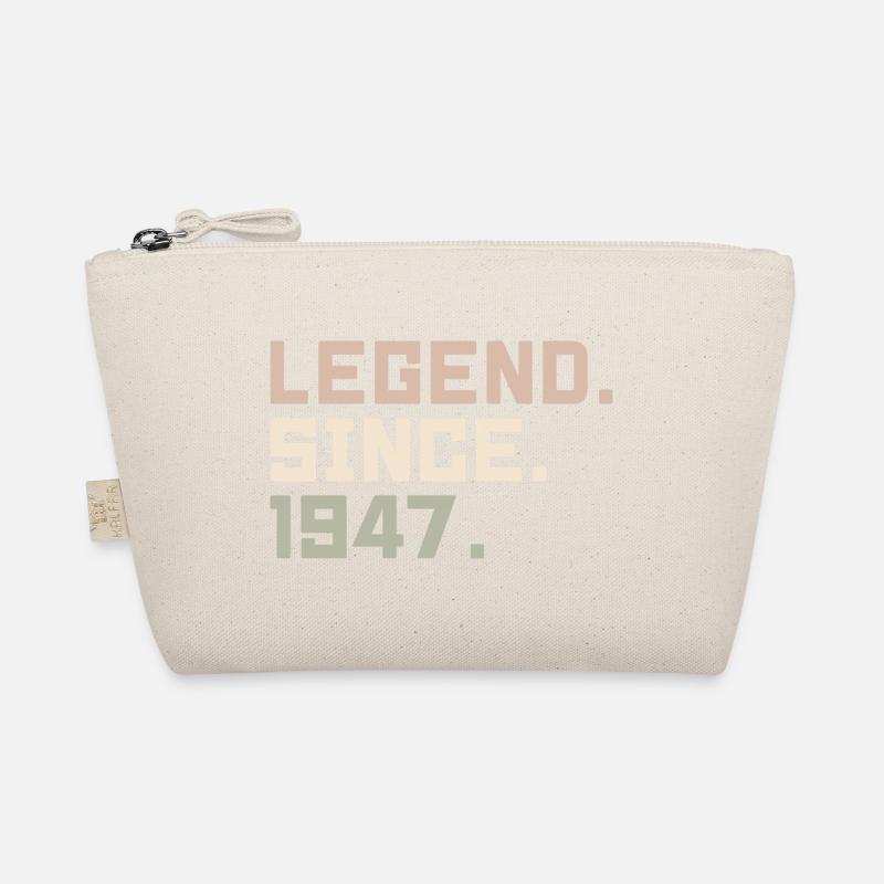 Legends were born in 1947 Gift ideas 1947 Organic Pouch