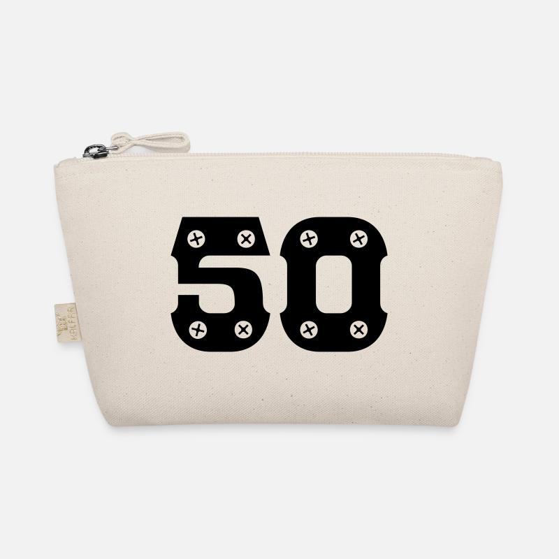 50th Birthday Gift Idea Organic Pouch