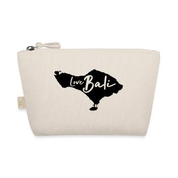 Love Bali - Bali silhouette map Indonesia Asia - Organic Pouch - nature - Front
