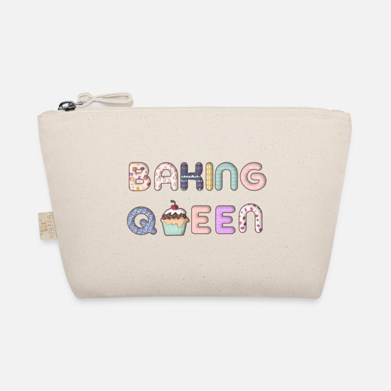 "Baking Queen" customizable Organic Pouch