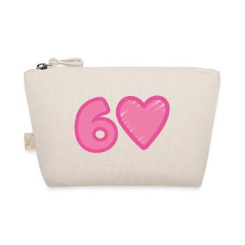 Cœur du 60e anniversaire - Trousse biologique - nature - Devant