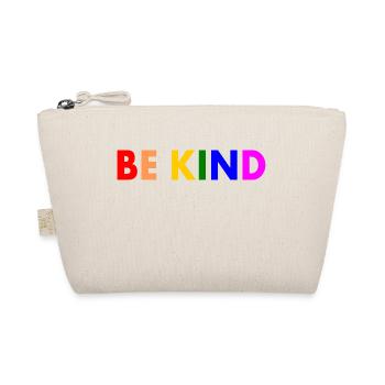 Be kind - Organic Pouch - nature - Front