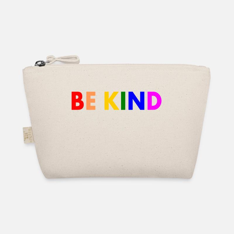 Be kind - Bio-Täschchen - Natur