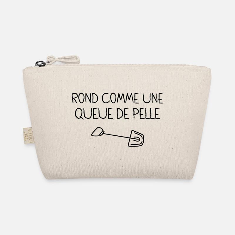 Rond Comme Une Queue De Pelle Expression Drôle Trousse biologique