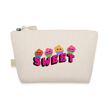 Süße Cupcakes - Bio-Täschchen - Natur - Vorne