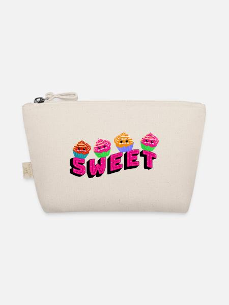 Cute cupcakes - Organic Pouch - nature - Front
