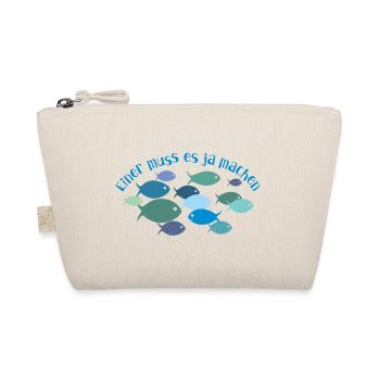 One must make it yes fish swarm 1 - Organic Pouch - nature - Front