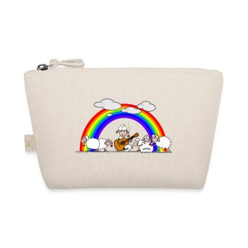 Sheep smoking weed - Organic Pouch - nature - Front