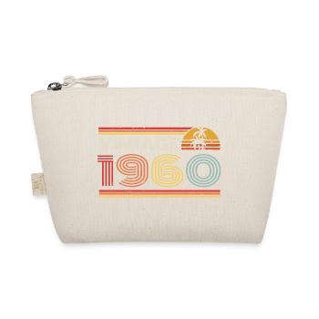 1960 Limited Edition Birthday Outfit 1960 vintag - Organic Pouch - nature - Front