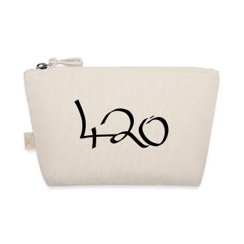 420 Graffiti - Bio-Täschchen - Natur - Vorne