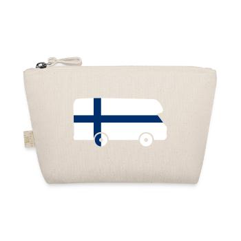 RV Finland Voyage Vacances Camper Autocollant - Trousse biologique - nature - Devant