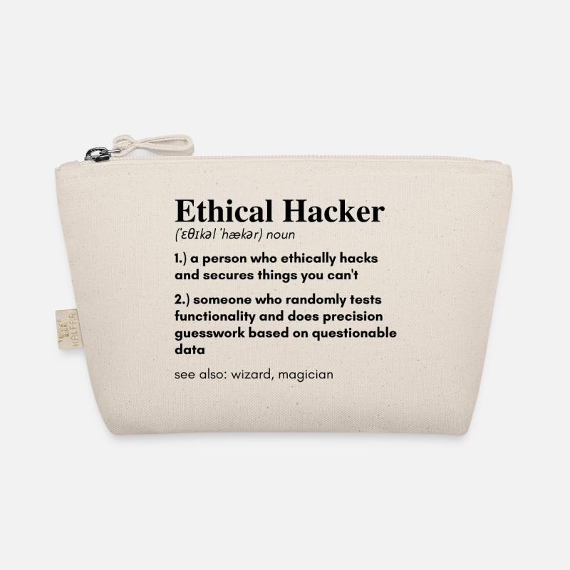 Ethical Hackers | Hacker Design Organic Pouch