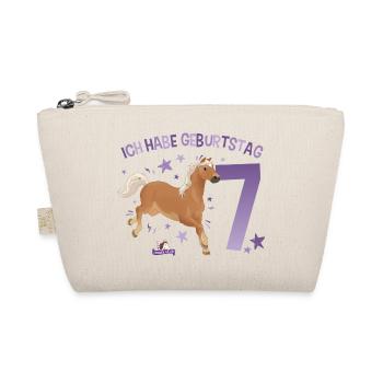 schleich® HORSE CLUB 7 Jahre Siebter Geburtstag - Organic Pouch - nature - Front