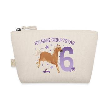 schleich® HORSE CLUB 6 Jahre Sechster Geburtstag - Organic Pouch - nature - Front