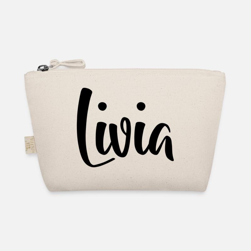 First name Livia Organic Pouch