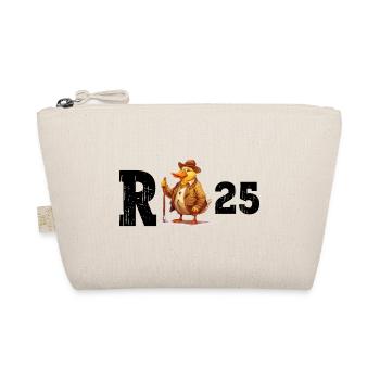 Pension 2025 Duck Pensioner Retired Funny - Organic Pouch - nature - Front