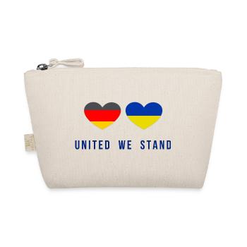 United we stand Germany and Ukraine - Organic Pouch - nature - Front