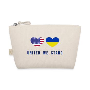 United we stand USA and Ukraine - Organic Pouch - nature - Front